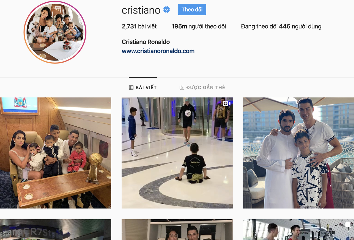 5 người nổi tiếng có thu nhập khủng nhất Instagram 2019: Ronaldo và Messi đứng đầu, Selena Gomez xếp cuối danh sách Ảnh 2