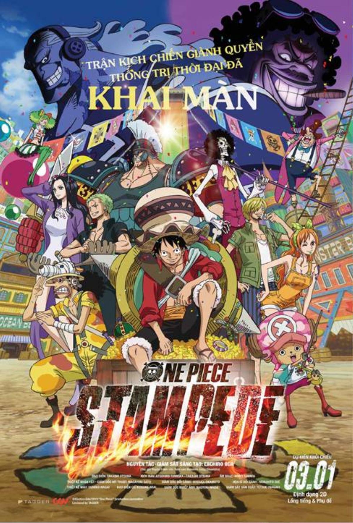 Những lý do không nên bỏ lỡ siêu phẩm anime 'One Piece: Stampede' Ảnh 1