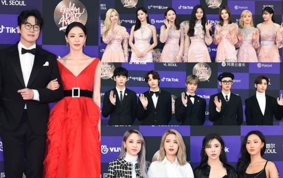 Thảm đỏ 'Golden Disc Awards 2020': Momo (TWICE) rạng rỡ sau tin hẹn hò, TXT điển trai Ảnh 31