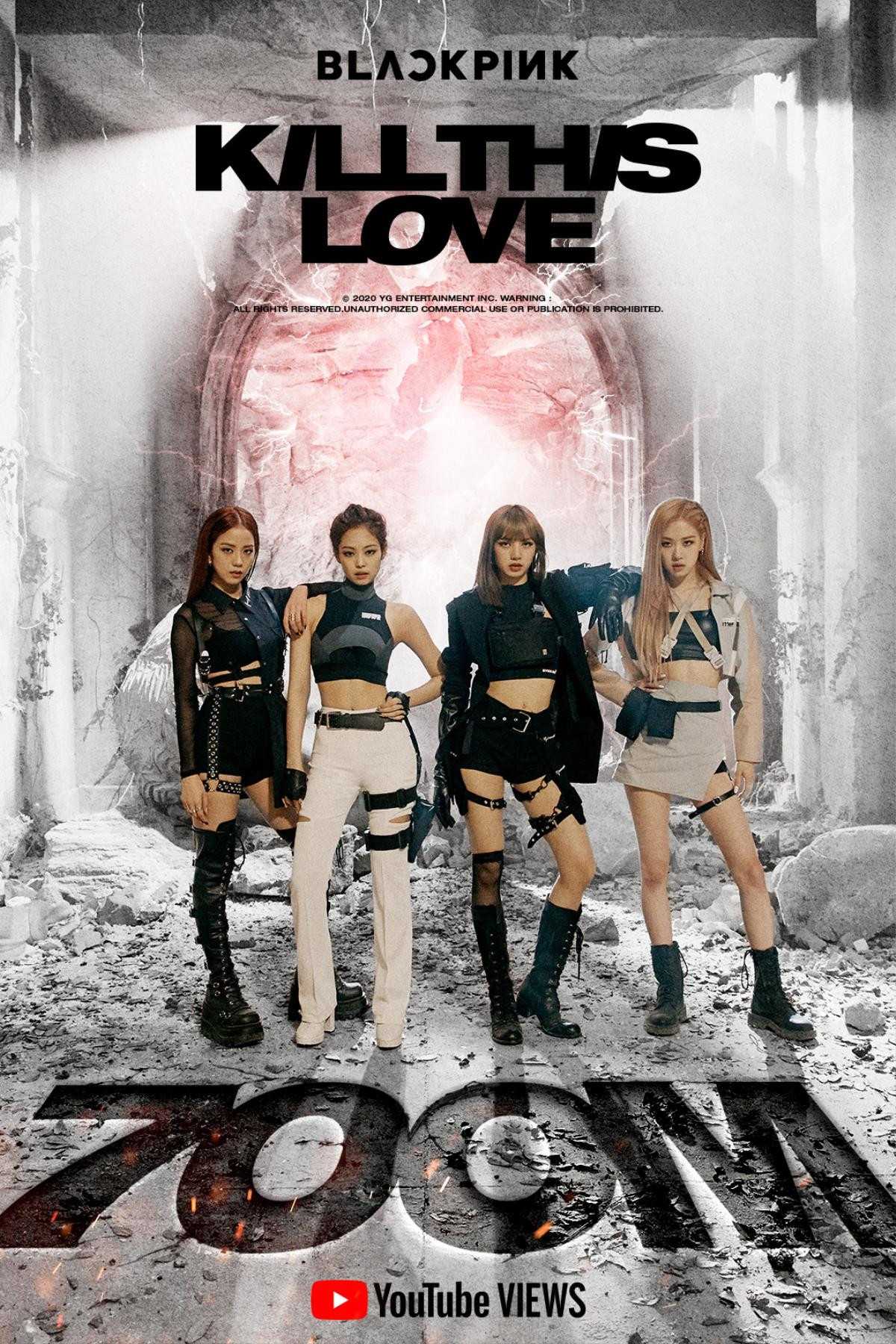 Kill This Love đạt 700 triệu view, BlackPink trở thành nghệ sĩ Kpop đầu tiên và duy nhất ở thì hiện tại làm được điều này Ảnh 2