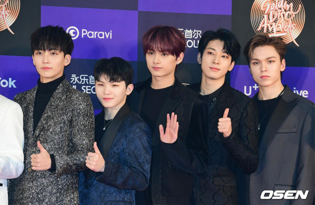 'Golden Disc Awards 2020': Phát sốt khi BTS, NU'EST, Got7 và Seventeen đọ 'visual' trên thảm đỏ ngày 2 Ảnh 49