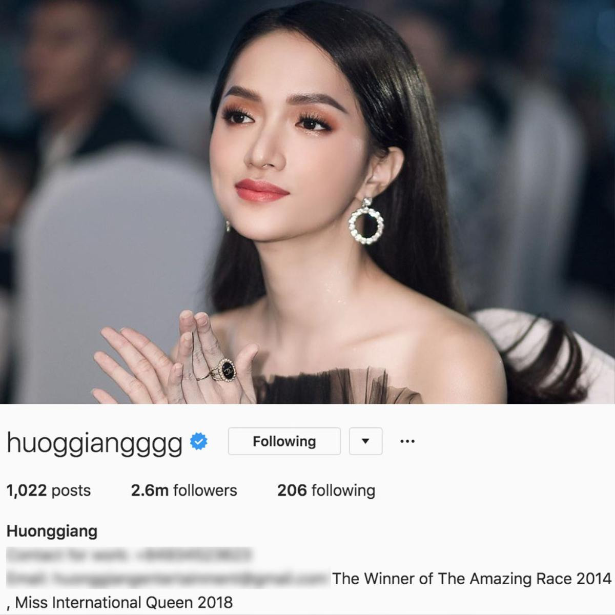 7 nàng hậu hot nhất Instagram: Hương Giang dẫn đầu, H'Hen Niê - Hoàng Thùy tăng vọt sau Miss Universe Ảnh 1