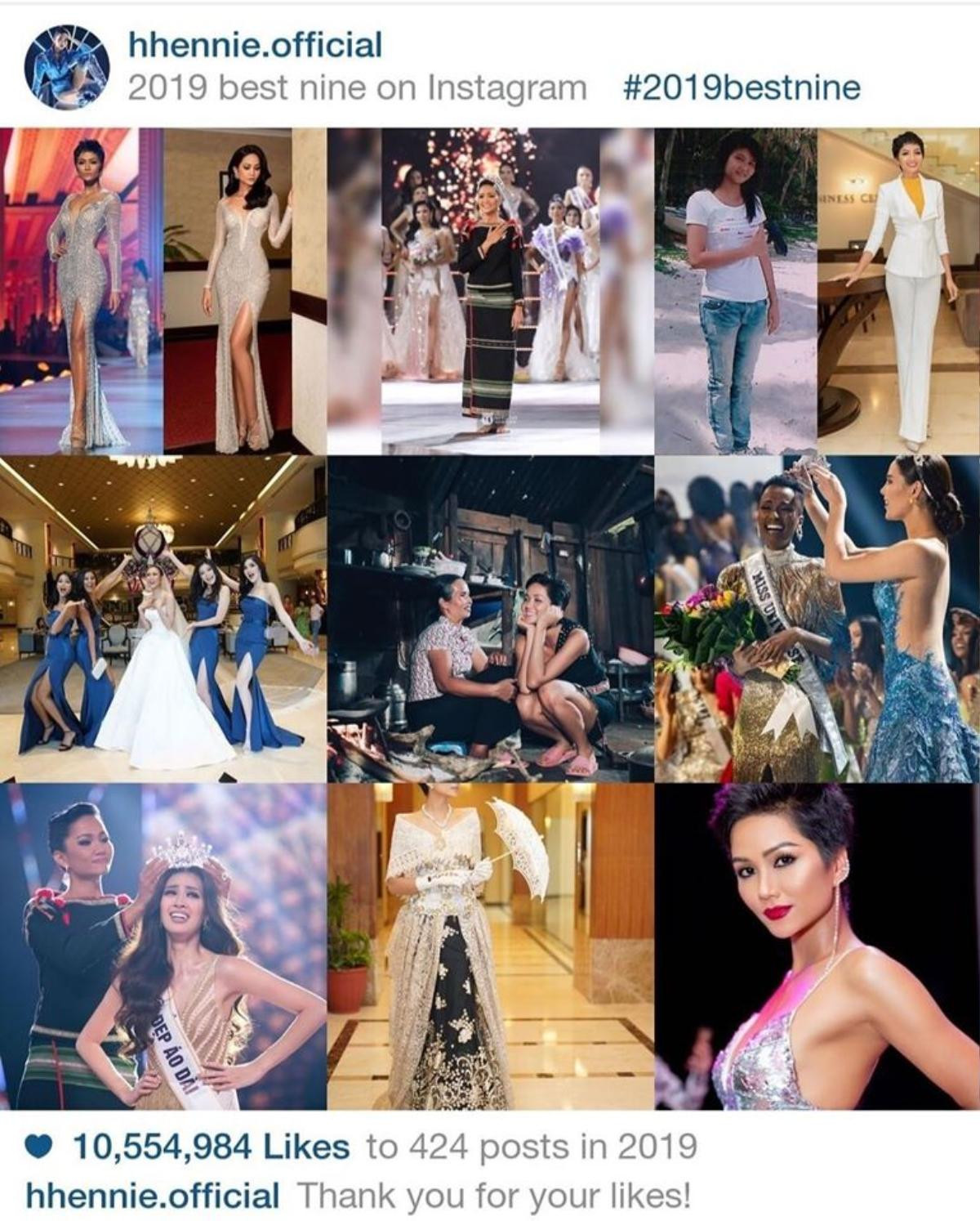 7 nàng hậu hot nhất Instagram: Hương Giang dẫn đầu, H'Hen Niê - Hoàng Thùy tăng vọt sau Miss Universe Ảnh 6