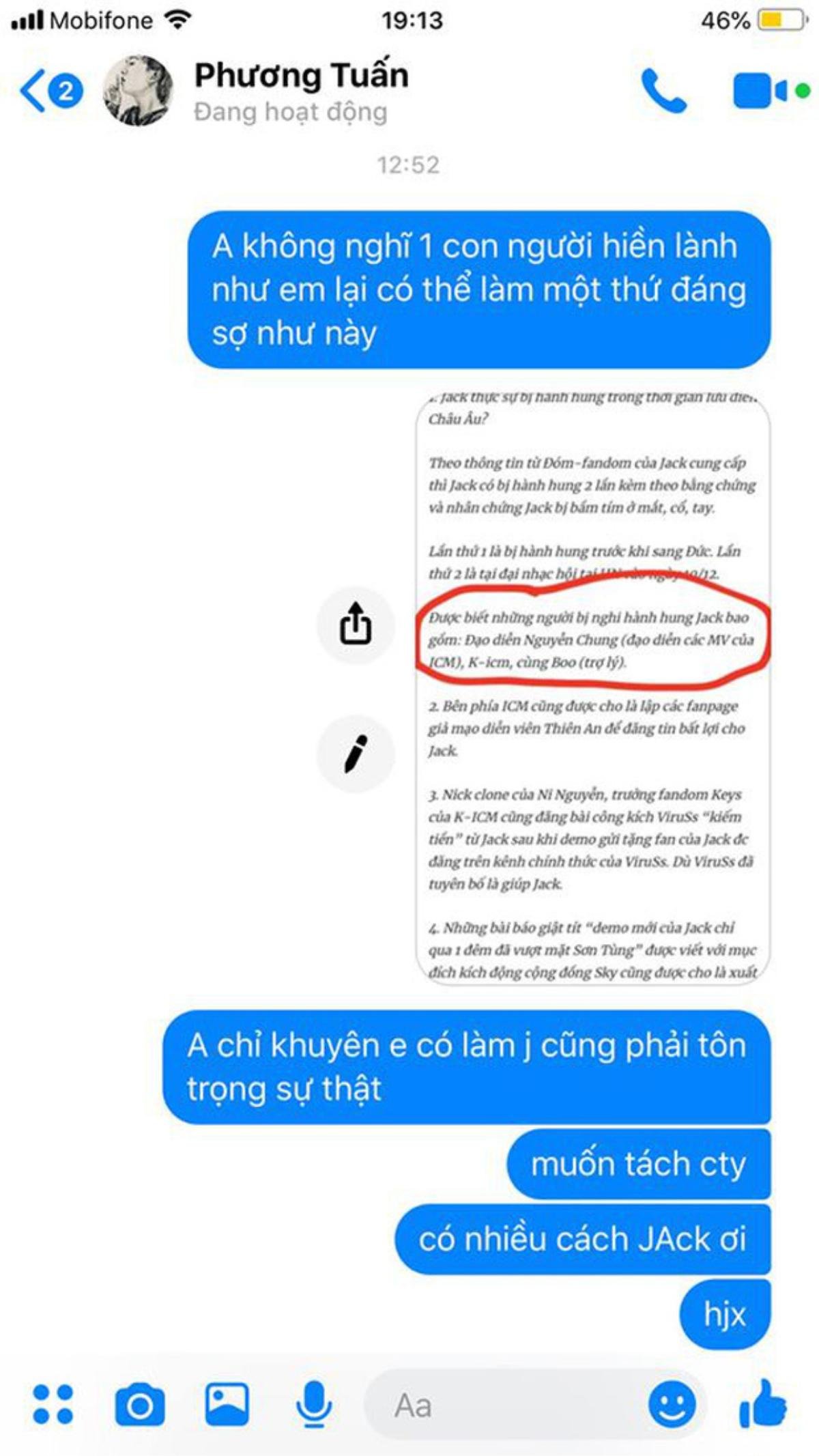 Thông tin Jack từng bị hành hung: Mẹ nuôi từng khóc rồi ngất, K-ICM 'mắng chửi' đạo diễn Hoa vô sắc Ảnh 5