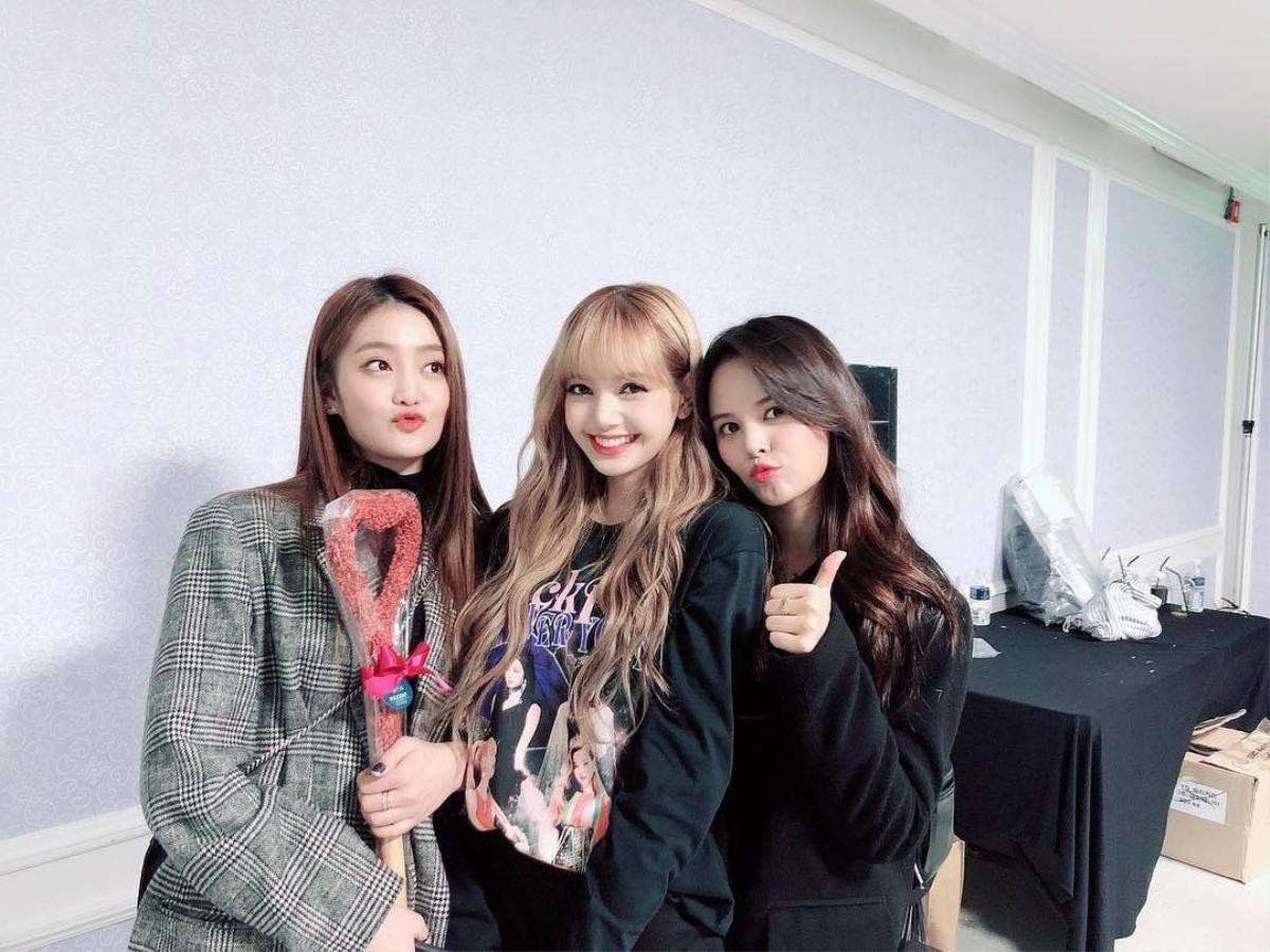 Hội bạn đồng hương Tzuyu (TWICE), Shuhua ((G)-IDLE), Elkie (CLC) tụ họp, 'gây bão' vì nhan sắc đỉnh cao Ảnh 1