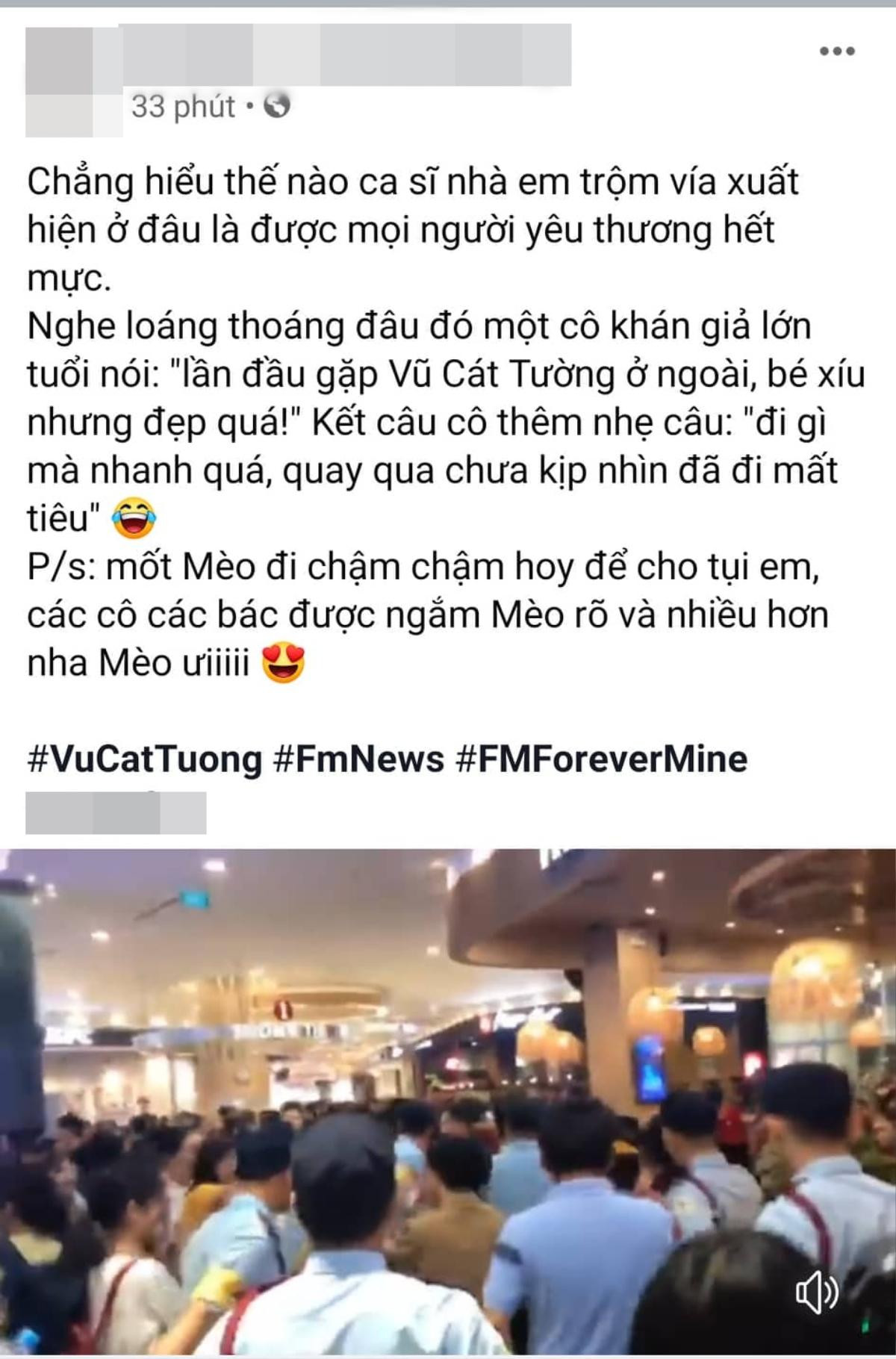 Lần đầu gặp Vũ Cát Tường ngoài đời, phản ứng của fan lớn tuổi khiến nhiều người thích thú Ảnh 2