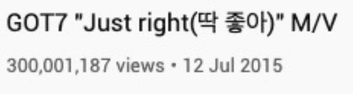 'Just Right' là MV đầu tiên của GOT7 cán mốc con số 300 triệu view ấn tượng Ảnh 2