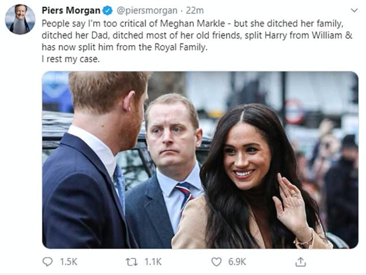 Meghan bị chỉ trích là kẻ phá hoại tình cảm giữa Hoàng tử Harry và gia đình hoàng gia Ảnh 1