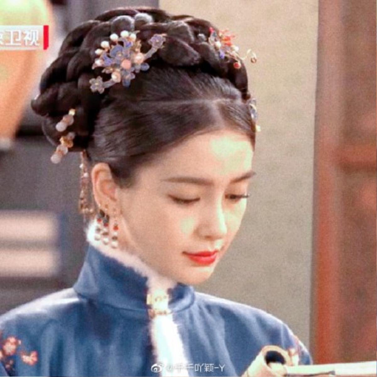 Angelababy thử thách với tạo hình Thanh cung, hình ảnh xinh đẹp khiến người xem 'chết mê' Ảnh 10