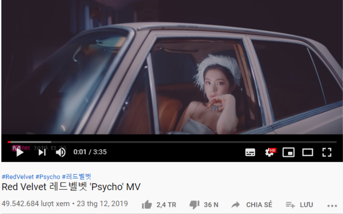 Psycho của Red Velvet chính thứ trở thành MV đạt mốc gần 50 triệu view nhanh nhất SM Ảnh 2