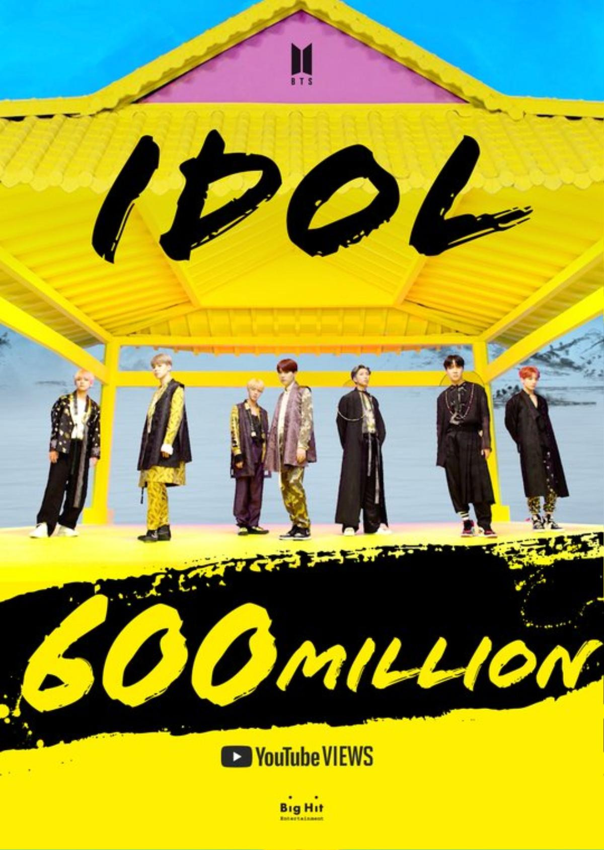 'IDOL' chính thức gia nhập hội MV đạt 600 triệu view của BTS Ảnh 1