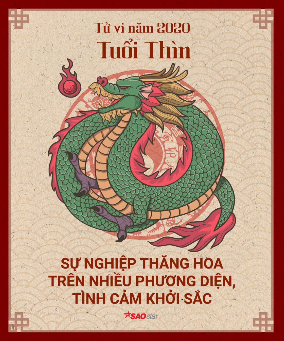 Xem tử vi tuổi Thìn năm Canh Tý 2020: Sự nghiệp thăng hoa trên nhiều phương diện, tình cảm khởi sắc Ảnh 1