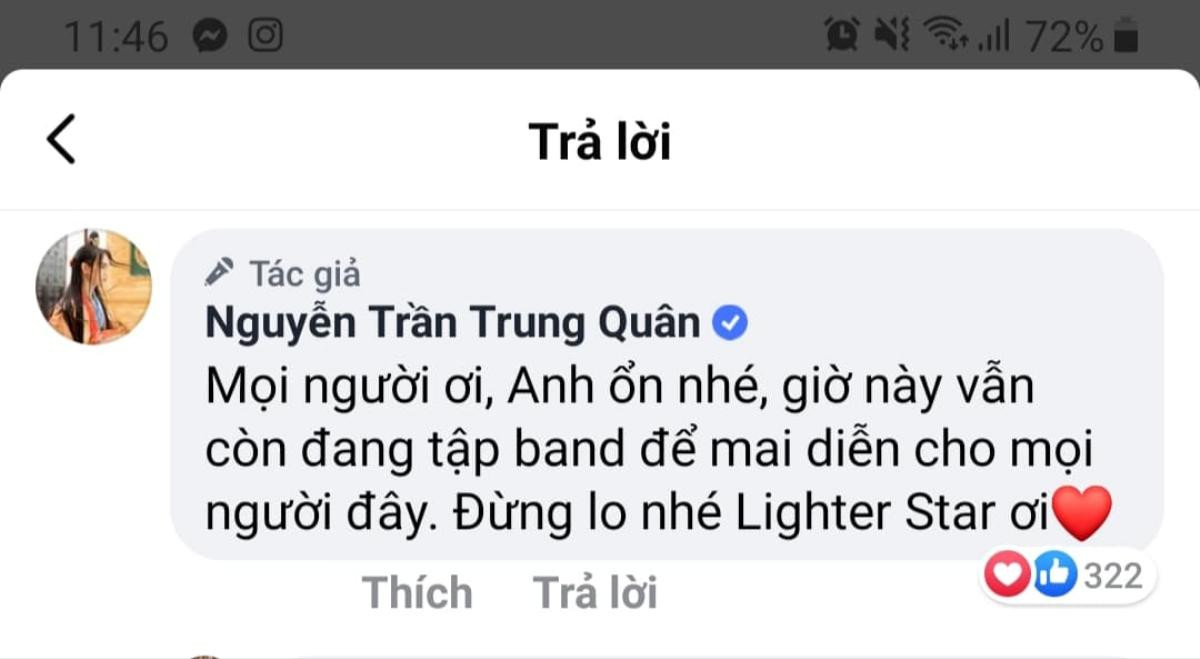 Nguyễn Trần Trung Quân lên tiếng an ủi fan trước ồn ào về phát ngôn 'động chạm' idol Kpop Ảnh 2