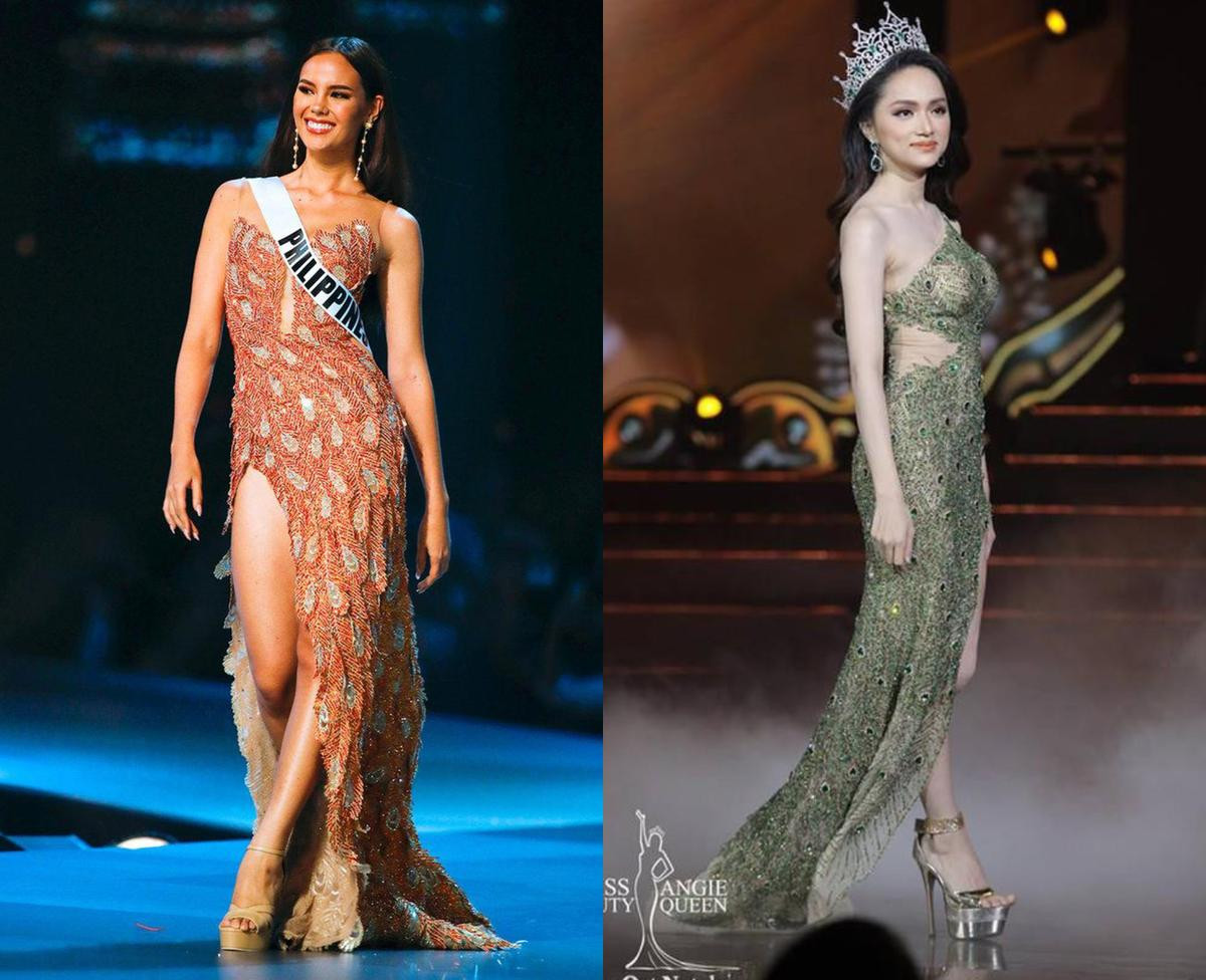 Loạt hoa hậu ăn gạch đá vì bị nghi copy váy ở Miss Universe, riêng Hương Giang lật ngược thế cờ Ảnh 7