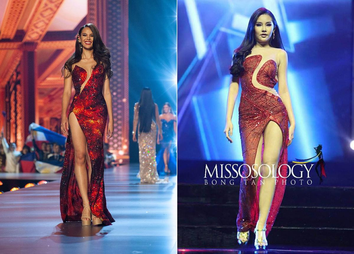 Loạt hoa hậu ăn gạch đá vì bị nghi copy váy ở Miss Universe, riêng Hương Giang lật ngược thế cờ Ảnh 3