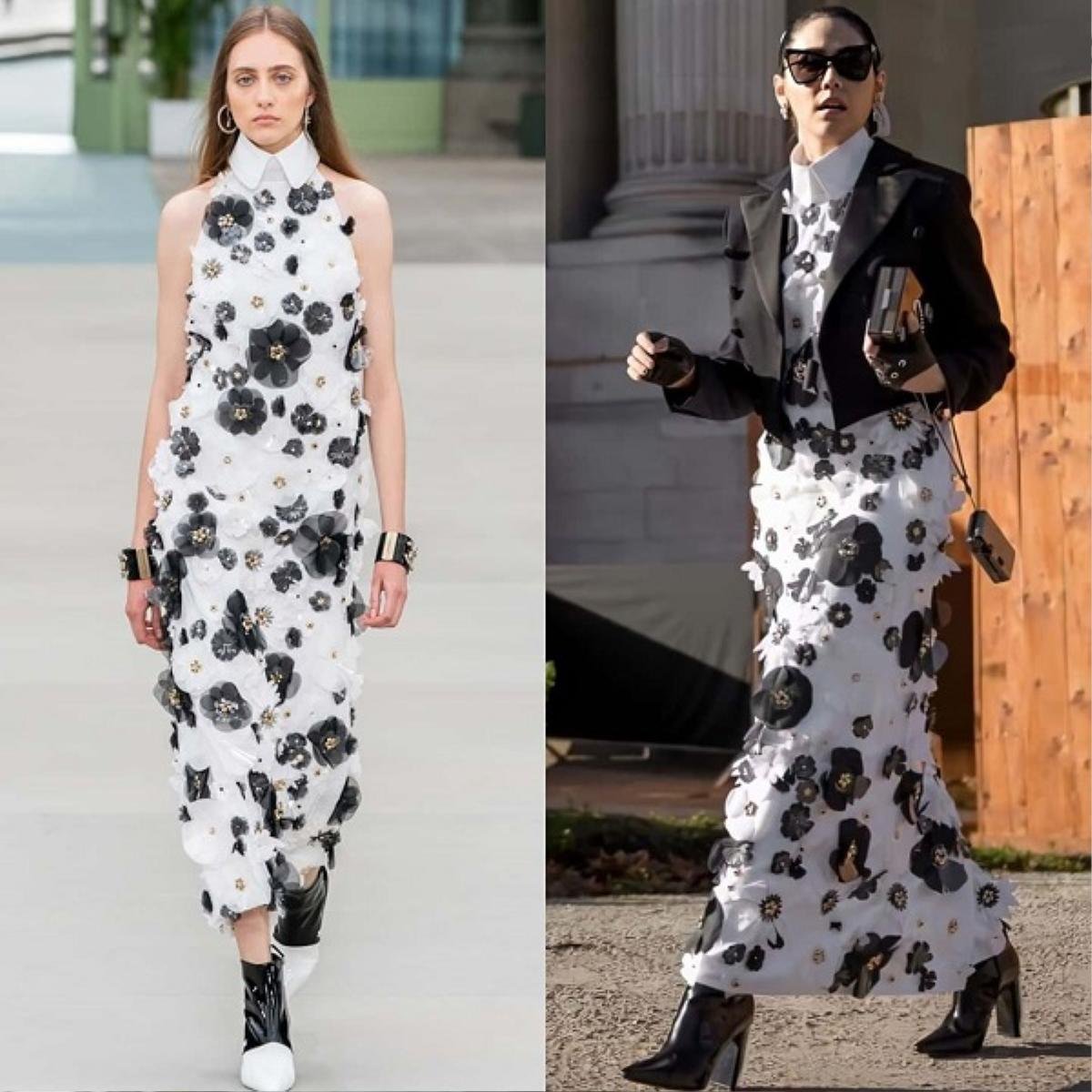 'Phạm Băng Băng' xứ Thái mô phỏng gu thời trang của Karl Lagerfeld tại Paris Fashion Week Ảnh 6