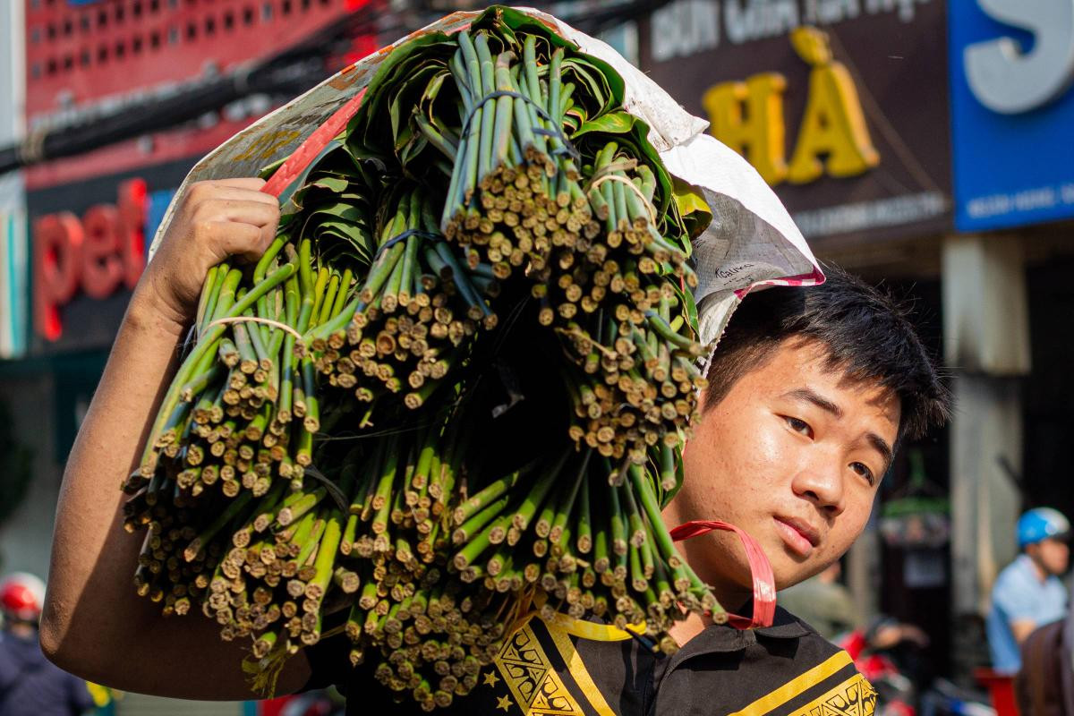 Chợ lá dong ngày Tết Ảnh 5