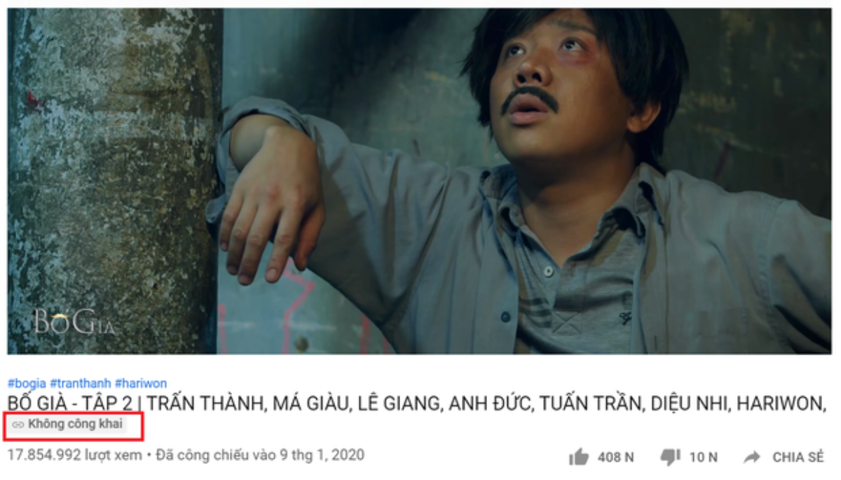 Dân mạng phát hiện mỗi khi 'Bố già' có tập mới là tập cũ sẽ biến mất trên YouTube, lý do khiến ai cũng bất ngờ Ảnh 1