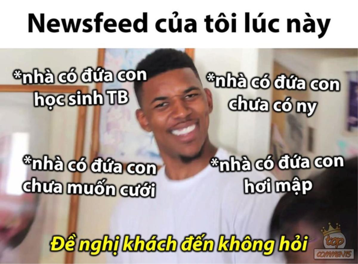 Dân mạng thi nhau chế ảnh 'nhà có đứa con…': 'Tuyệt chiêu' đối phó với những câu hỏi khó ngày Tết là đây chứ đâu! Ảnh 1