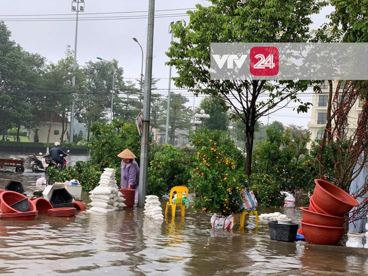 Bắc Giang ngập nước chiều 30 Tết, dự báo mưa lớn sẽ còn tiếp tục Ảnh 2