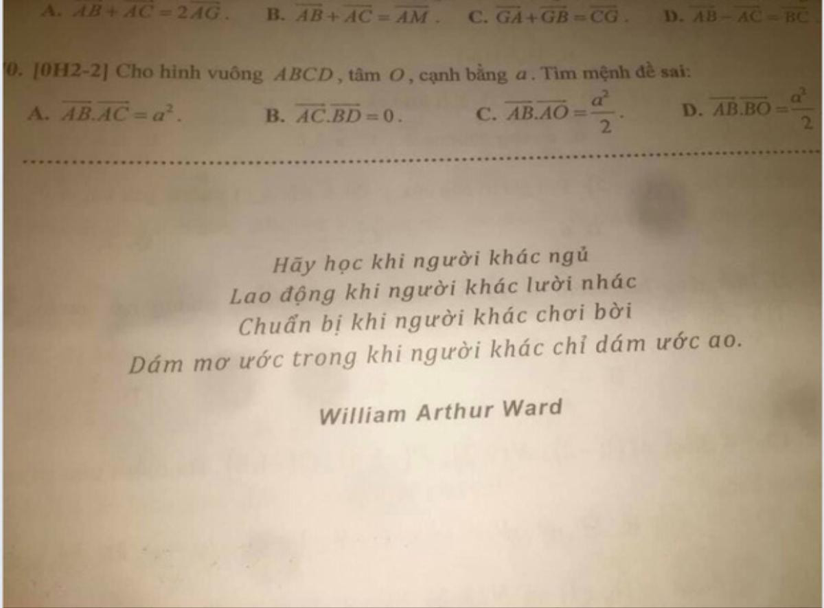 Giao bài tập về nhà trong dịp Tết, thầy giáo viết lời động viên khiến học trò không nỡ lười biếng Ảnh 1