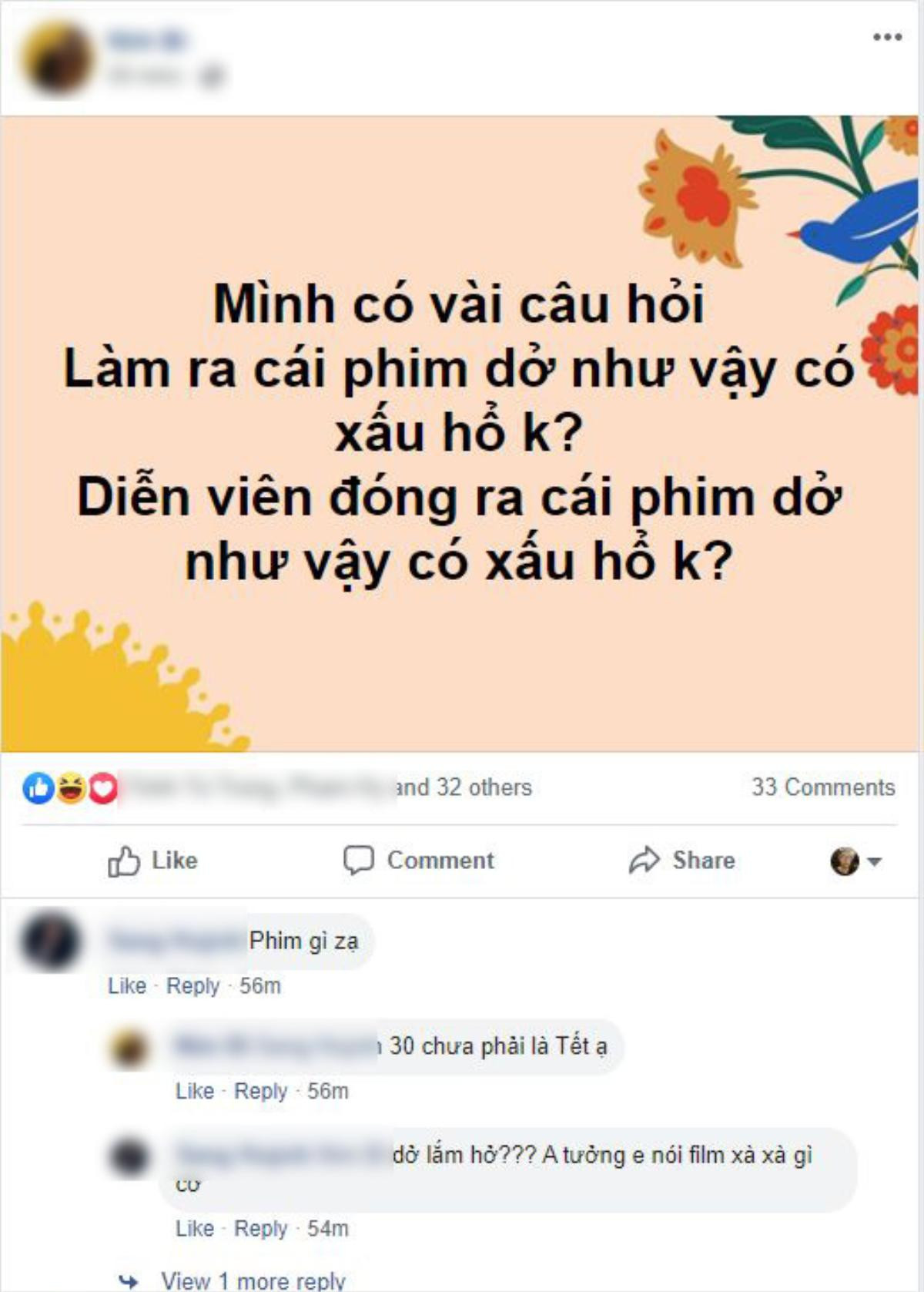 Chuyện gì thế này: Phim '30 chưa phải Tết' của Trường Giang bị chê sấp mặt dù đứng đầu phòng vé ngày mồng Một? Ảnh 25