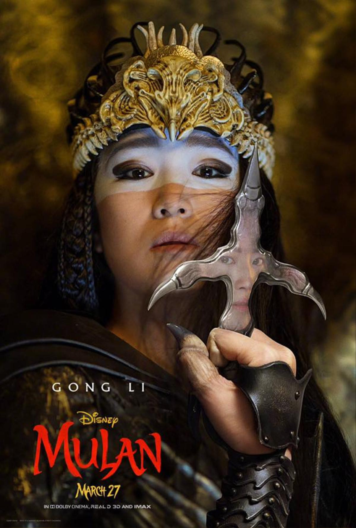 ‘Mulan’ tung poster nhân vật chính: Ai cũng ngầu, nhưng thần thái nhất không phải Lưu Diệc Phi! Ảnh 7