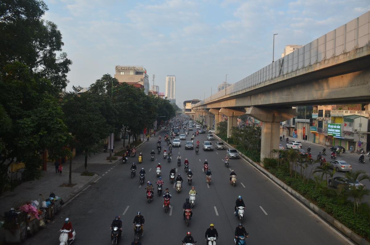 Ngày đầu tiên đi làm năm Canh Tý: Giao thông Hà Nội thông thoáng đến bất ngờ Ảnh 8