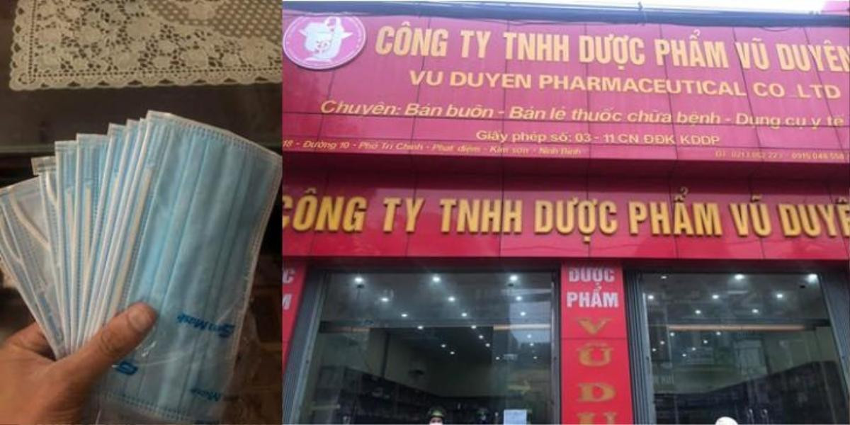 'Chặt chém' hộp khẩu trang 600 nghìn đồng giữa đợt dịch virus Corona, chủ công ty dược phẩm ở Ninh Bình bị phạt 15 triệu đồng, buộc trả lại tiền cho khách Ảnh 1