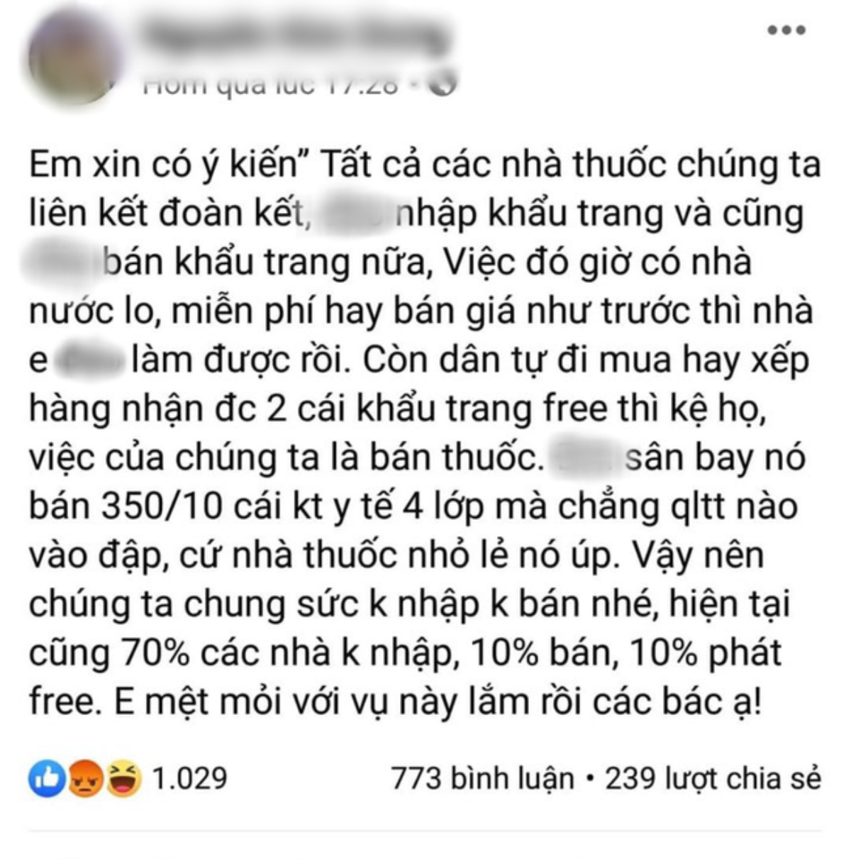 Quản lý thị trường và công an vào cuộc xử lý các hiệu thuốc 'găm' khẩu trang giữa dịch corona Ảnh 2