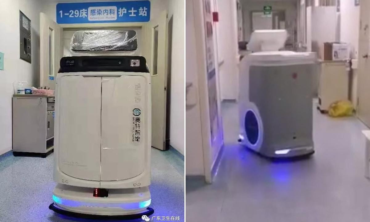 Trung Quốc sử dụng robot và trí tuệ nhân tạo để ngăn virus corona lây nhiễm Ảnh 3