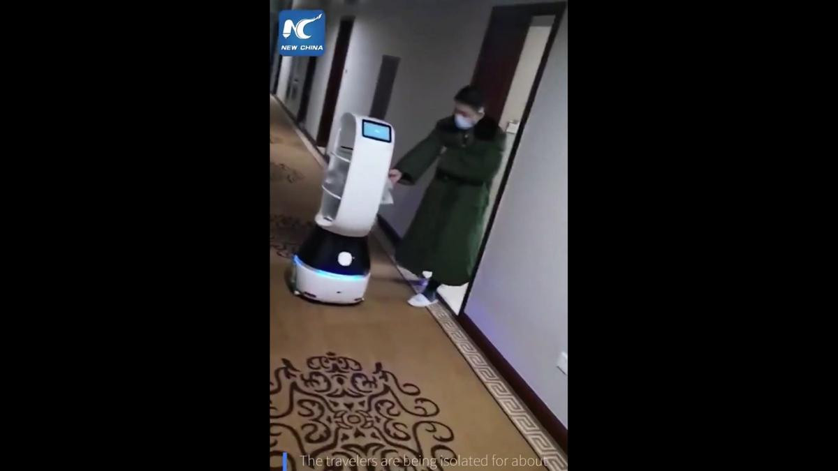 Trung Quốc sử dụng robot và trí tuệ nhân tạo để ngăn virus corona lây nhiễm Ảnh 2