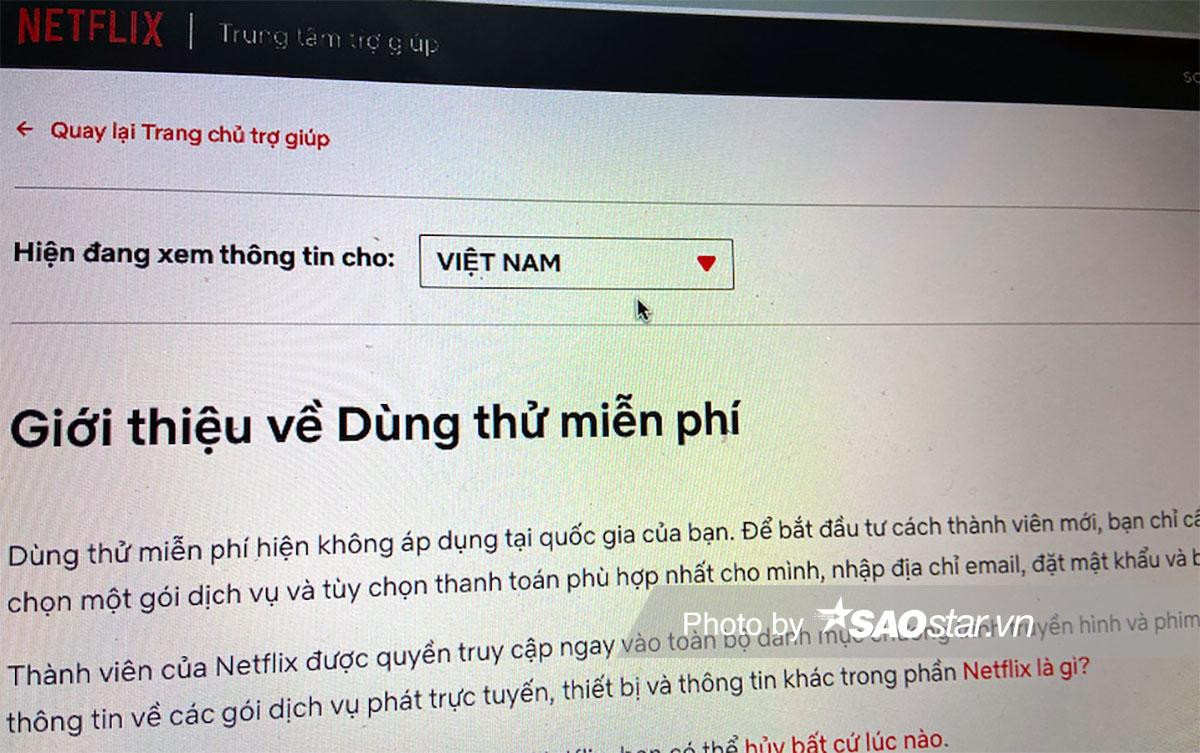 Bị lợi dụng quá nhiều, Netflix cấm người dùng Việt Nam xem thử miễn phí? Ảnh 1