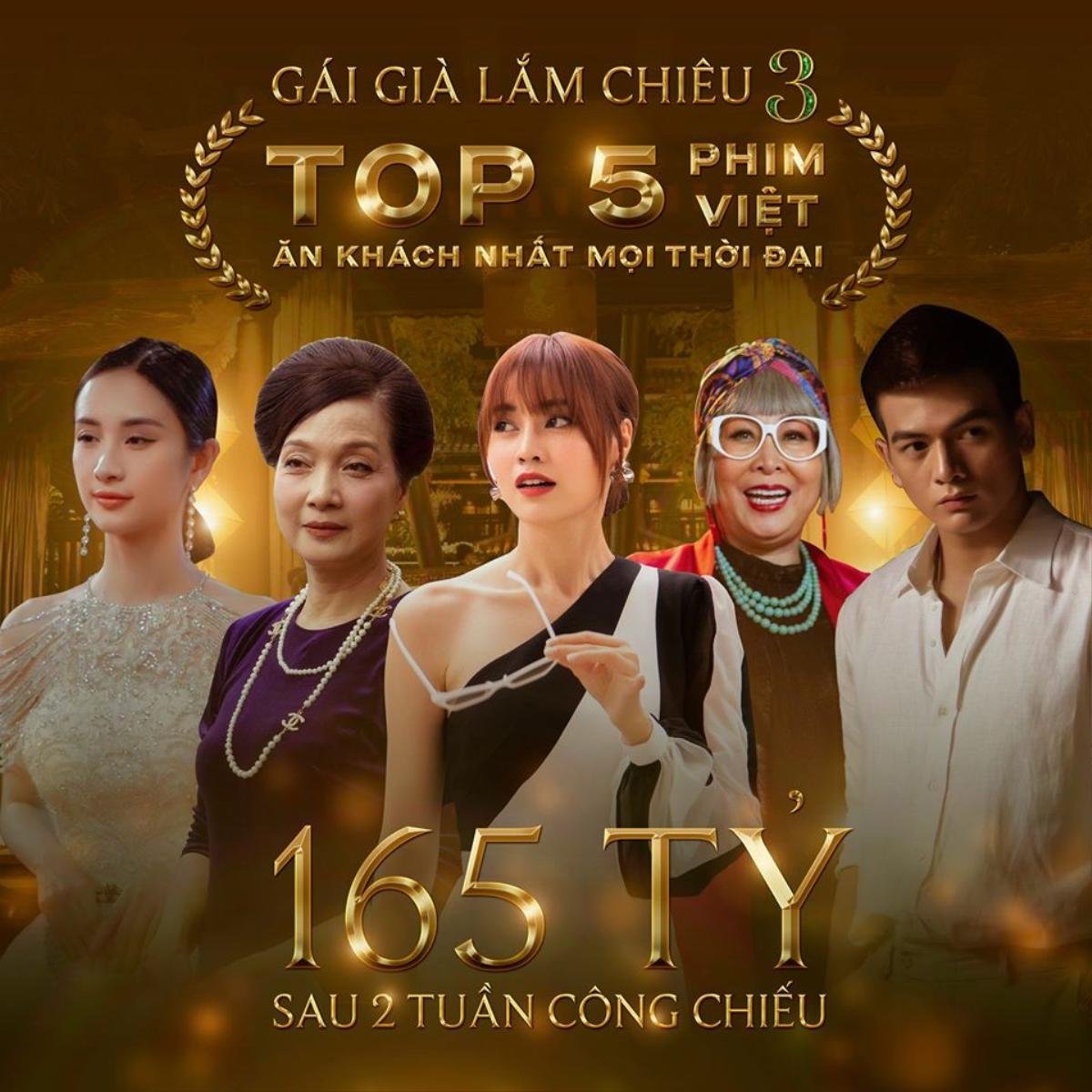 Giữa tâm bão Oscar 2020, 'Gái Già Lắm Chiêu 3' đạt 165 tỷ, lọt top 5 phim Việt ăn khách nhất sau hai tuần công chiếu! Ảnh 2