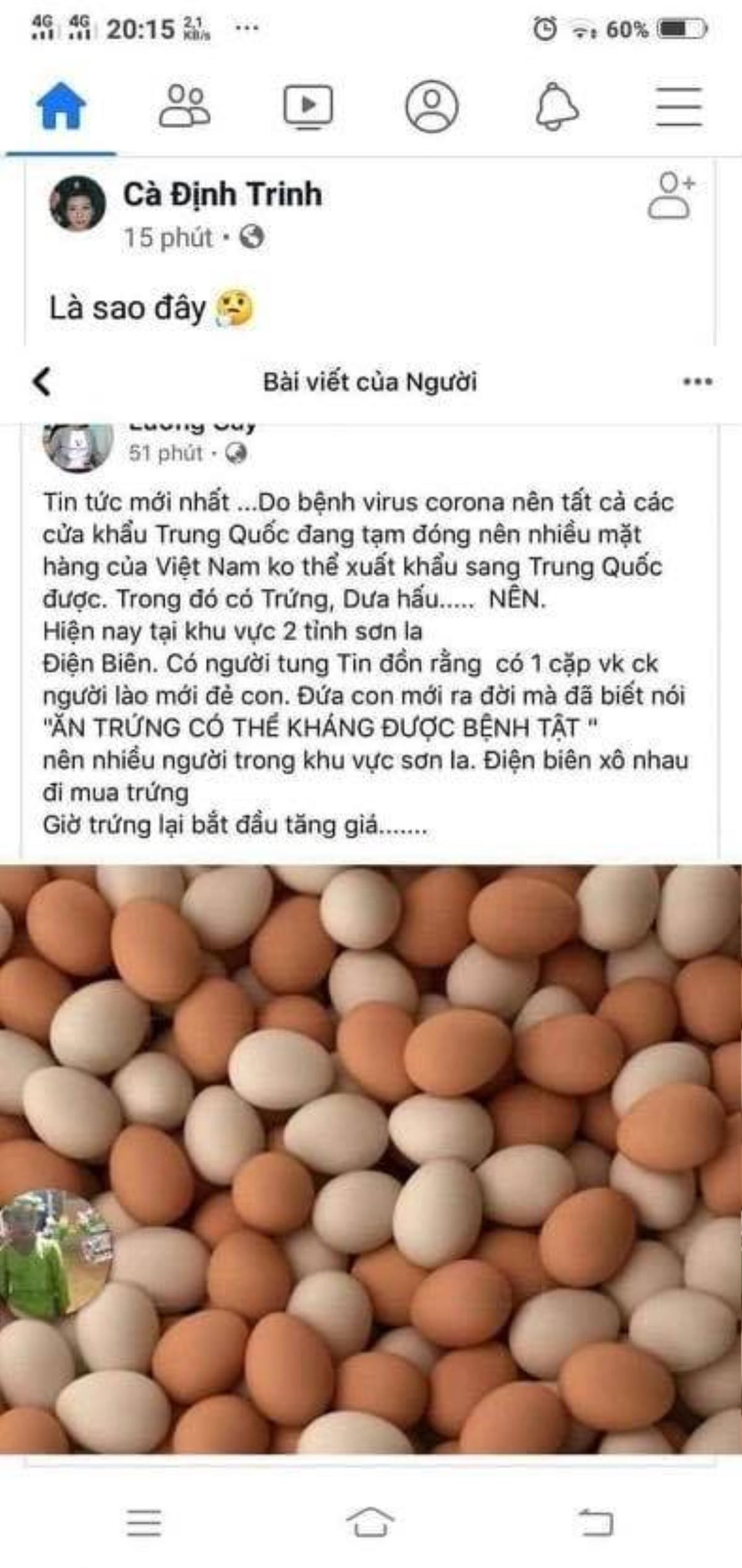 Người phụ nữ tung tin nhảm 'ăn trứng luộc loài người sẽ thoát kiếp nạn diệt vong' bị phạt 10 triệu đồng Ảnh 2