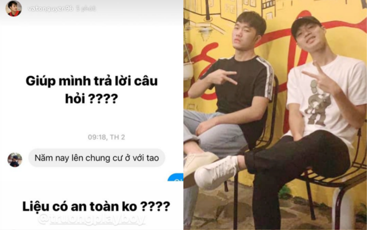 Được Xuân Trường rủ ở chung, Văn Toàn lo lắng hỏi fan: 'Có an toàn không?' Ảnh 1