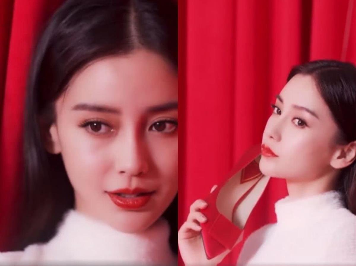 Angelababy khoe vòng eo con kiến, làn da trắng như tuyết trong bộ ảnh quảng cáo mới Ảnh 5