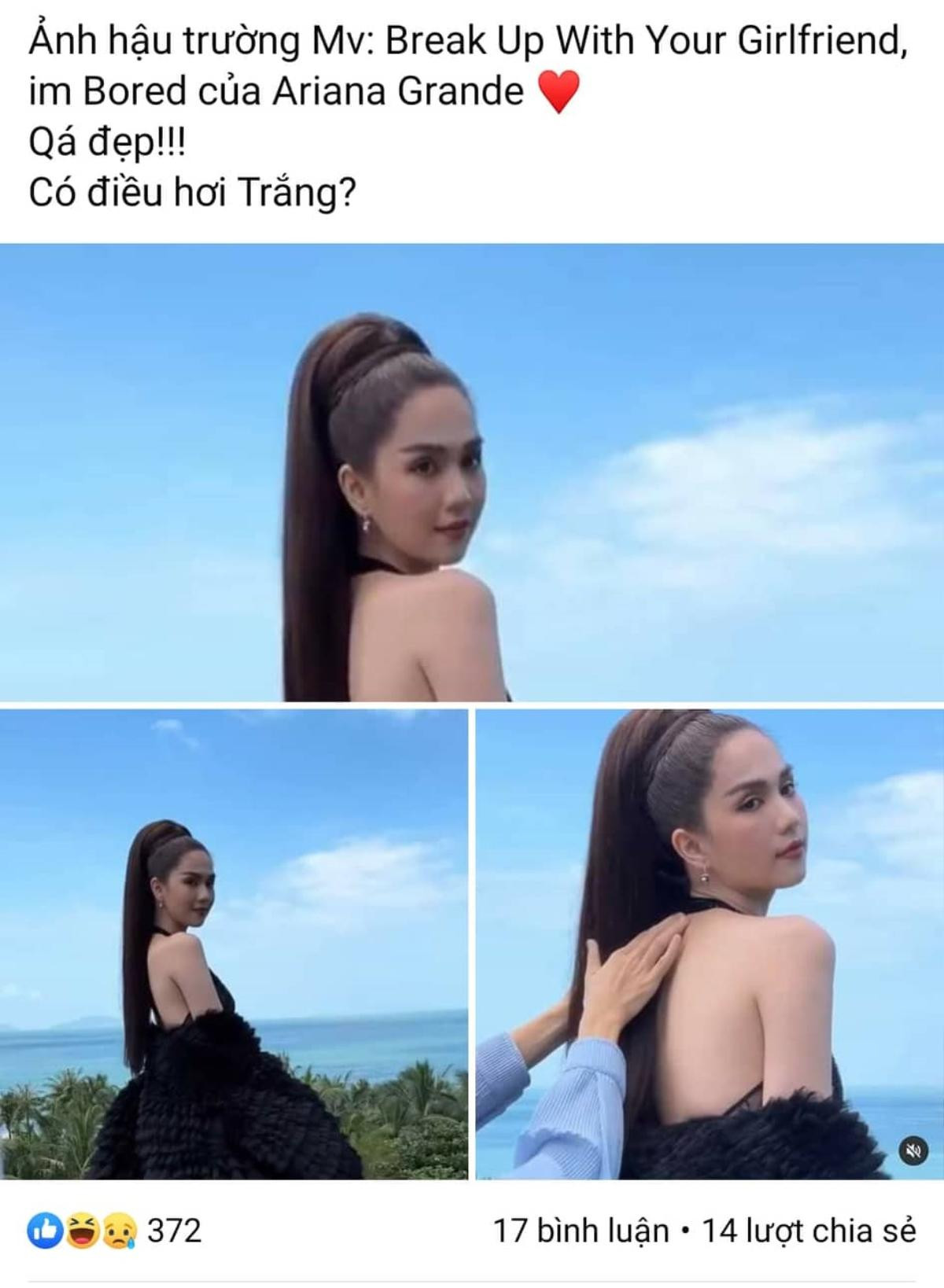 Ngọc Trinh bỗng dưng được fan Ariana Grande gọi tên vì bí mật xuất hiện trong MV của 'tiểu diva'? Ảnh 2