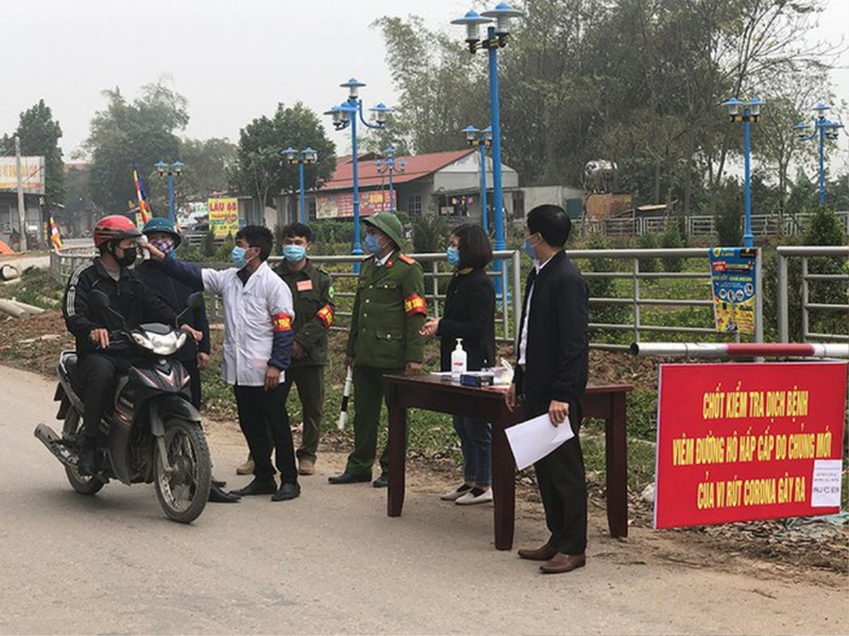 Vĩnh Phúc quyết định phong tỏa 'tâm dịch' virus corona tại xã Sơn Lôi Ảnh 1