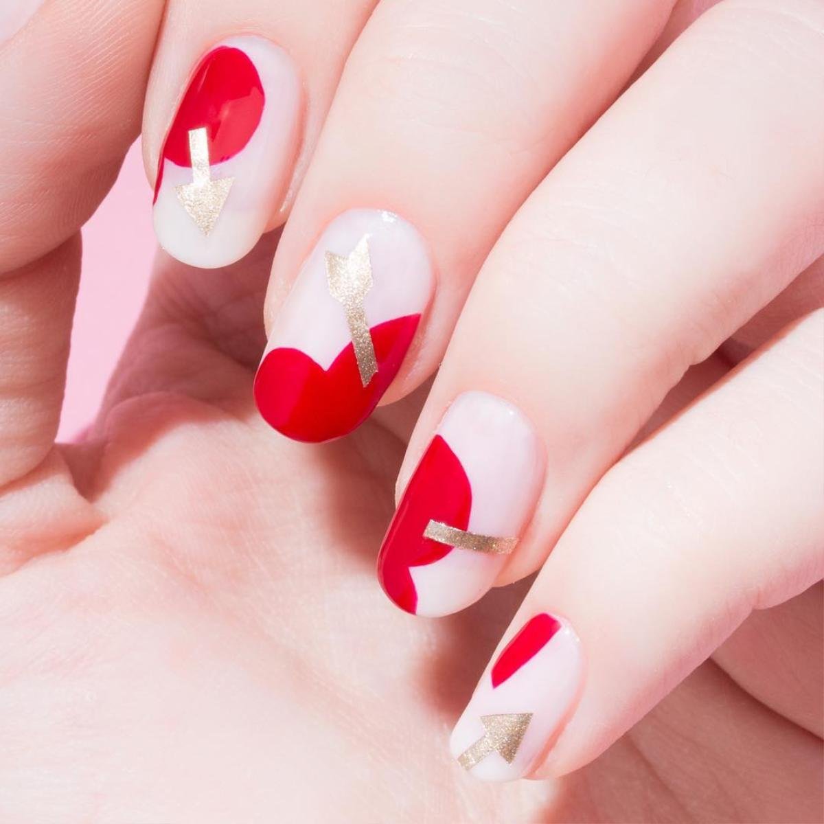 12 ý tưởng làm nail nghệ thuật cực độc cho ngày Valentine Ảnh 6