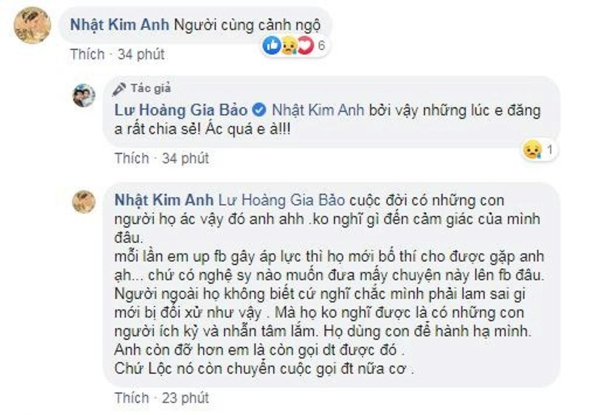 Diễn viên Gia Bảo tố vợ cũ không cho gặp con, Nhật Kim Anh an ủi: 'Có những người họ ác vậy đó anh' Ảnh 3