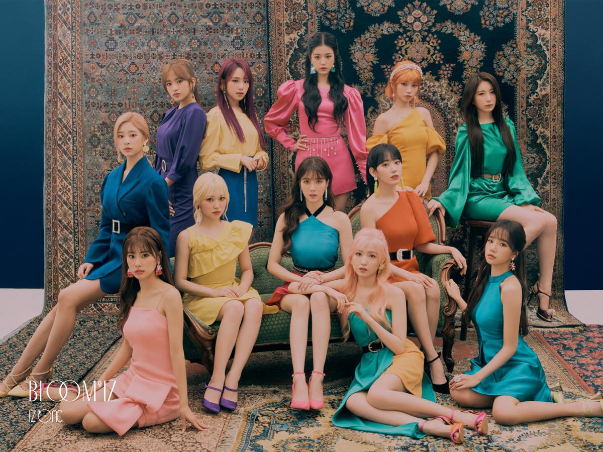 Sau hơn nửa ngày phát hành, toàn bộ bài hát trong album mới 'BLOOM*IZ' của IZ*ONE công phá top 40 BXH Melon Ảnh 1