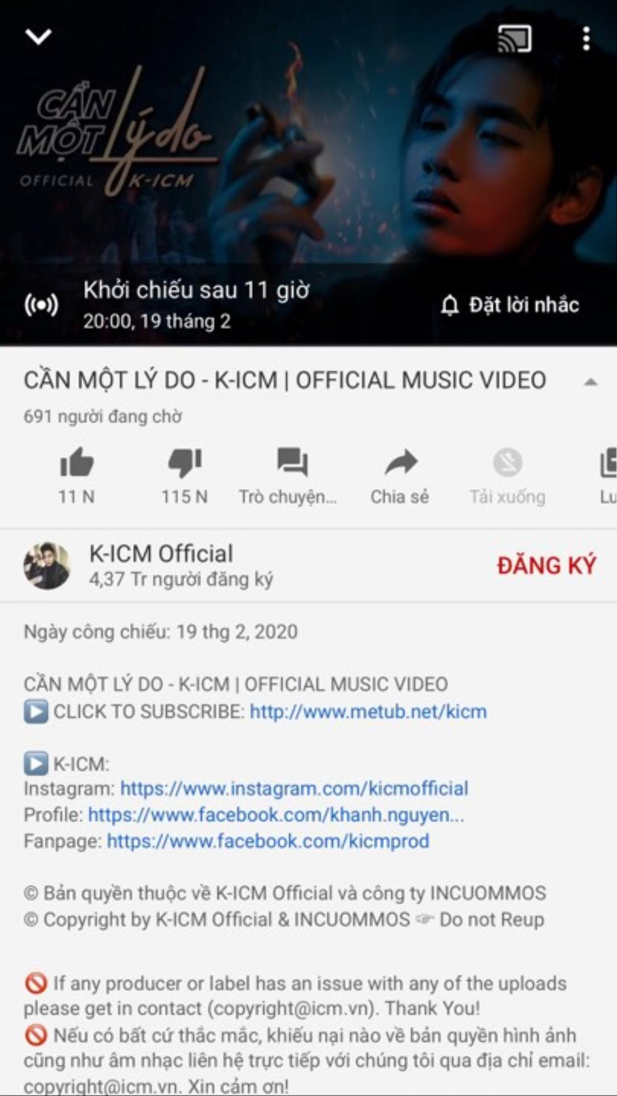 K-ICM thu về lượng dislike áp đảo cho MV Cần một lý do dù cách 'nửa vòng trái đất' mới công chiếu Ảnh 5