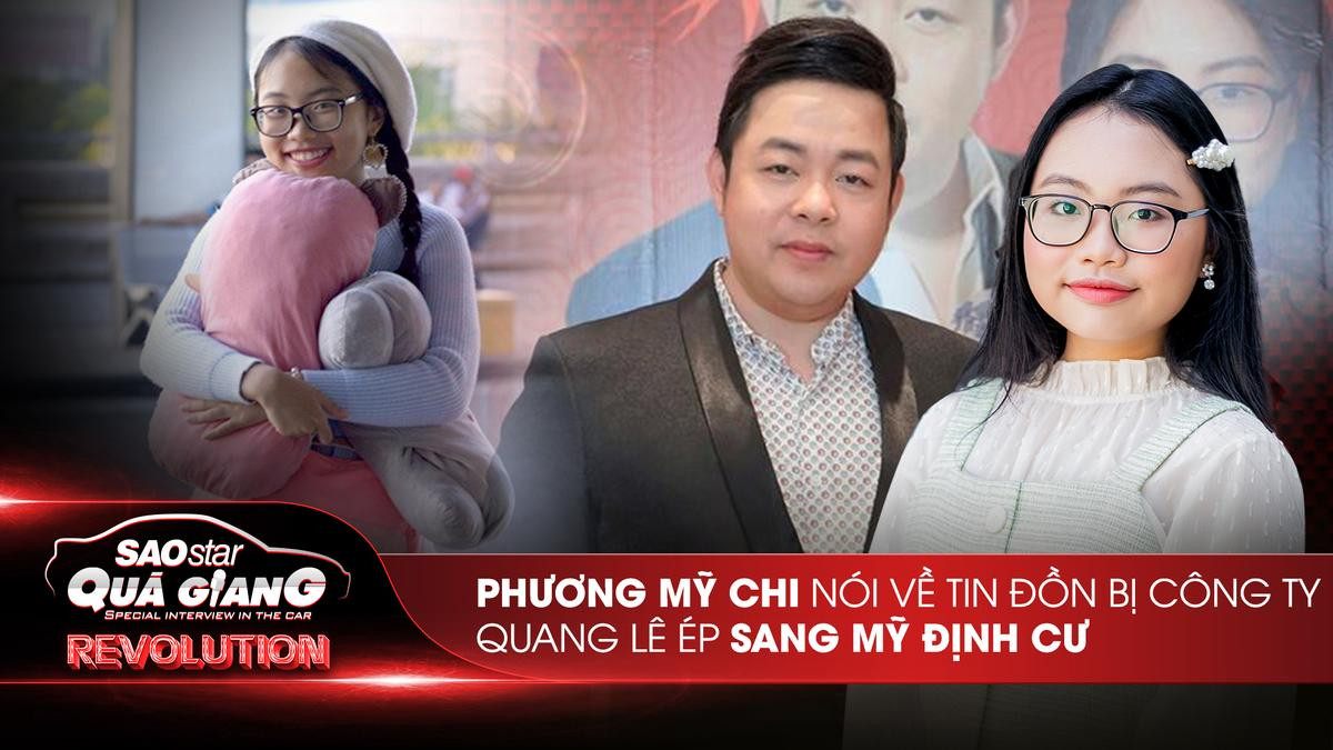 Phương Mỹ Chi nói gì về tin đồn bị Quang Lê ép sang nước ngoài định cư? Ảnh 1