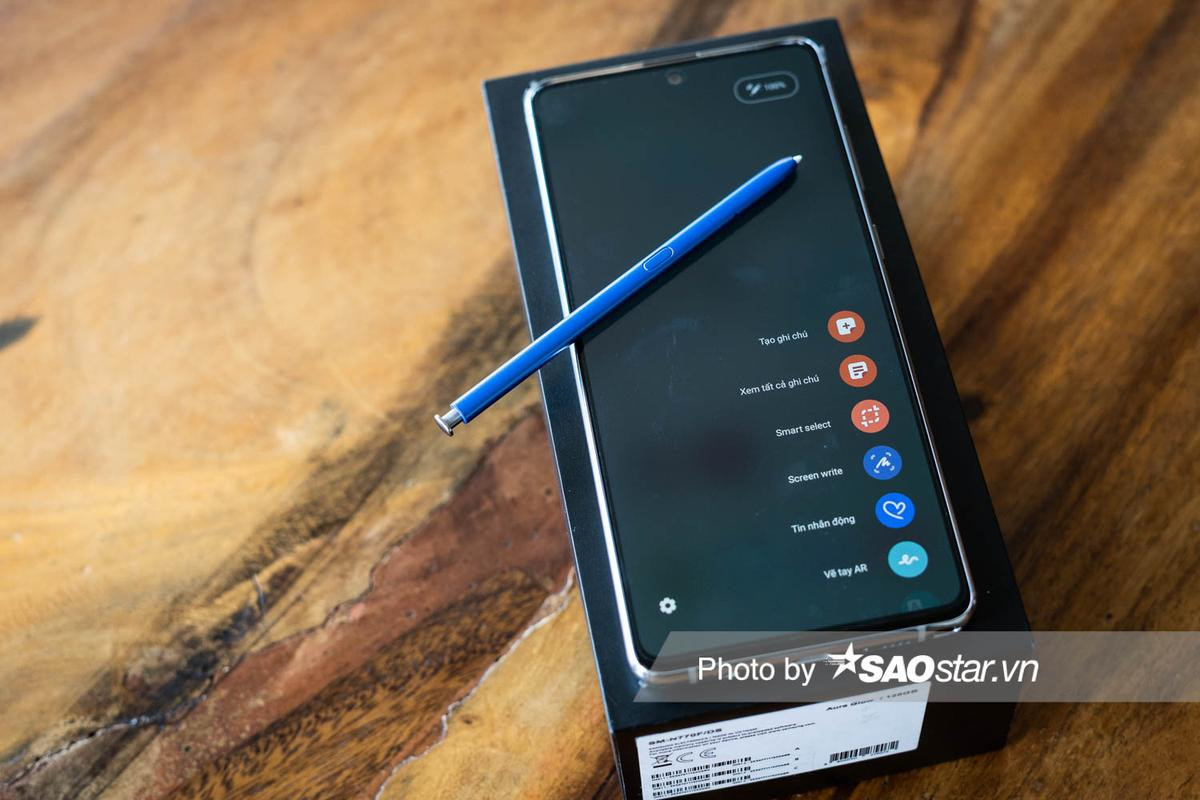 Mở hộp Galaxy Note10 Lite: Phiên bản 'nhỏ nhưng có võ' của Note10! Ảnh 12