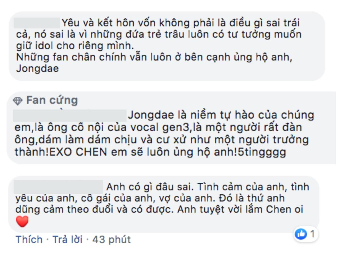 Chen (EXO) gửi tâm thư đến fan sau khi kết hôn và có con, cư dân mạng nói gì? Ảnh 5