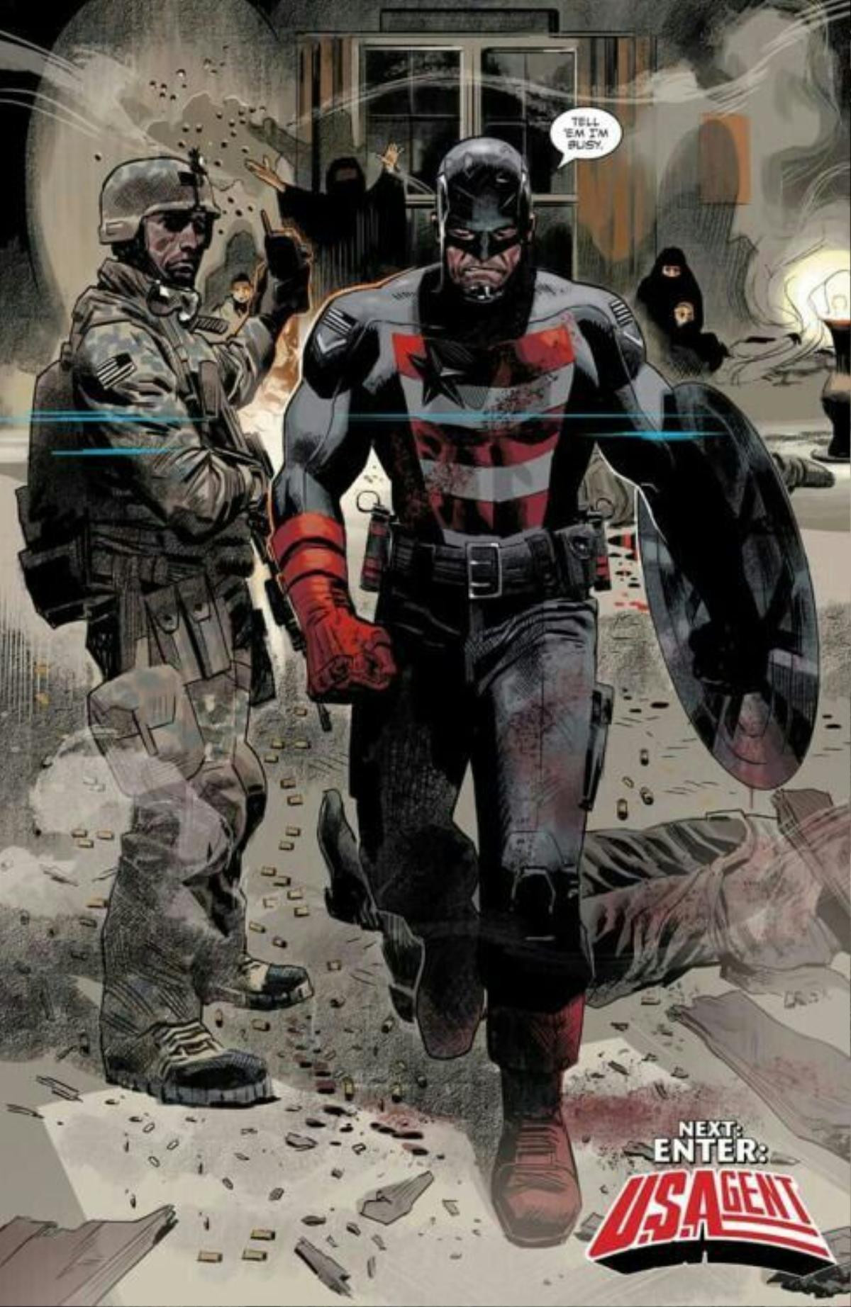 The Falcon and the Winter Soldier: Sẽ có sự xuất hiện của một Captain America da màu? Ảnh 3