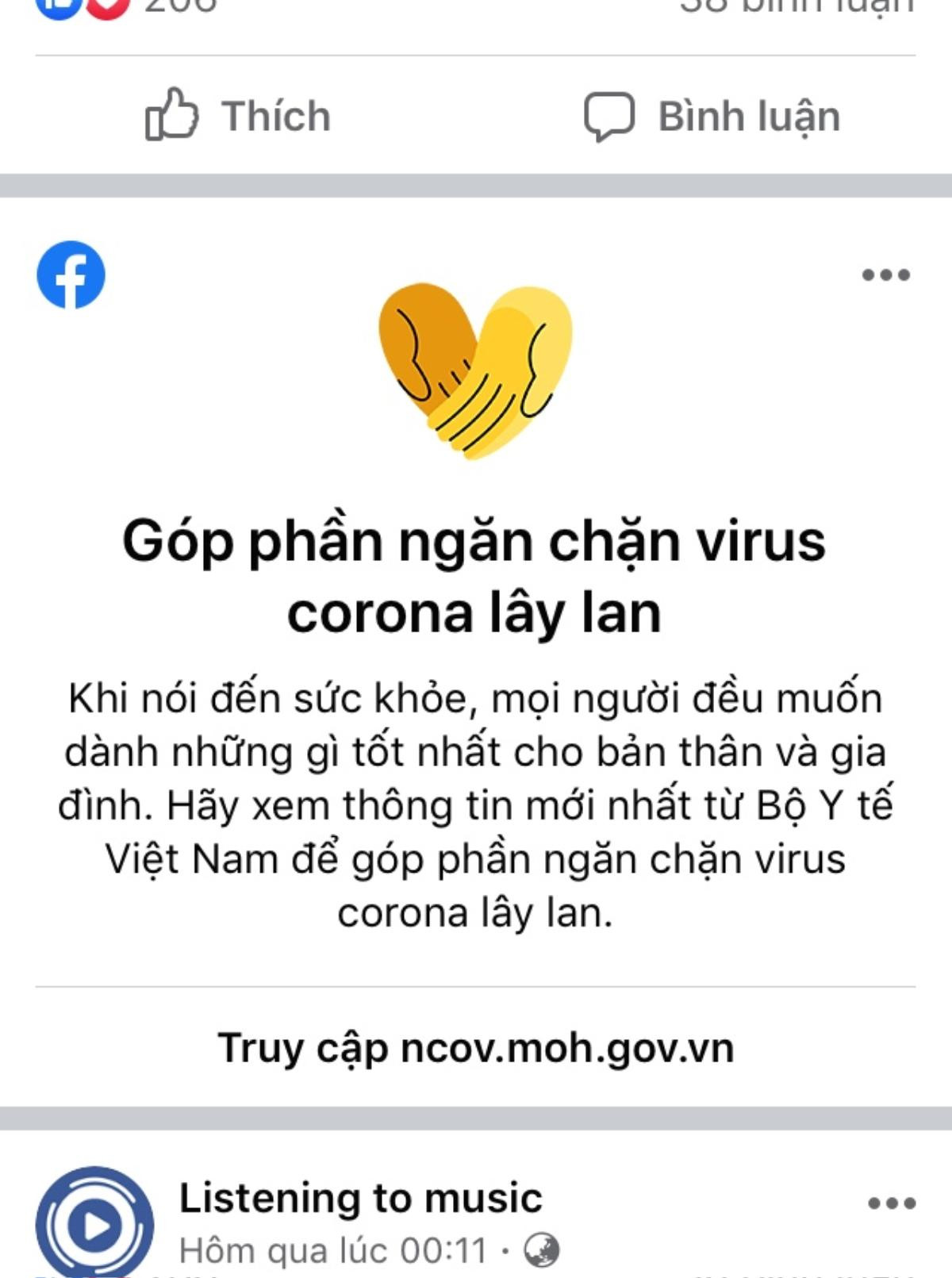 Facebook cập nhật tính năng mới giúp đẩy lùi tin giả về virus corona tại Việt Nam Ảnh 1