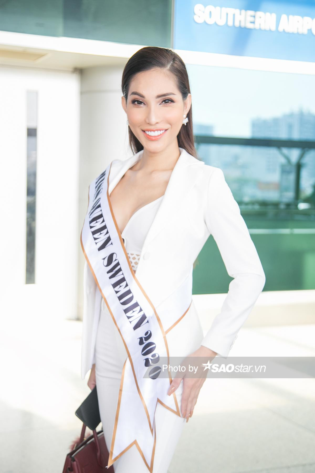 Đại diện Thụy Điển gốc Việt - Vicky Trần lên đường dự thi Miss International Queen 2020 Ảnh 5