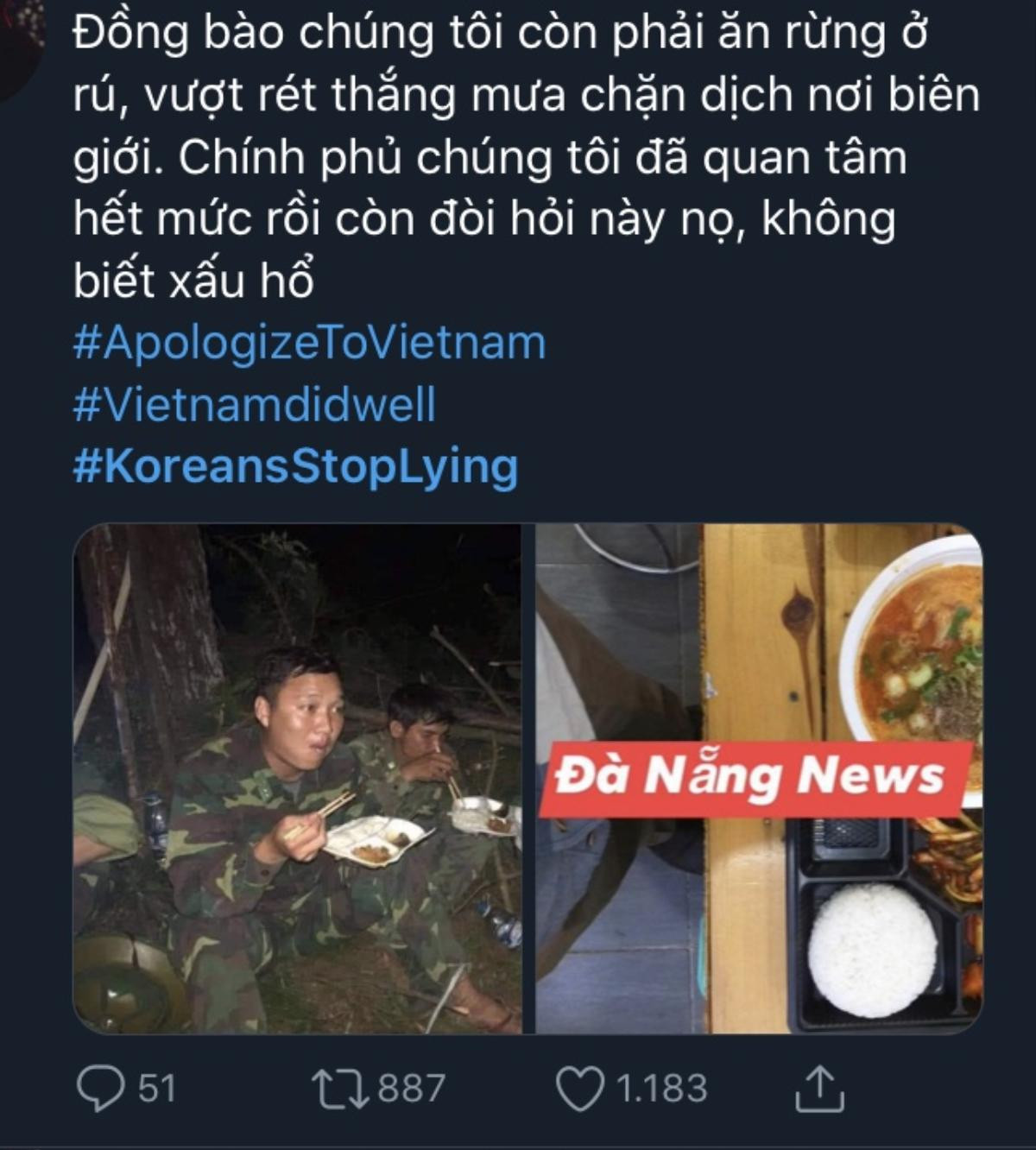 Hạ gục BTS, hashtag #XinlỗiViệtNam thống trị Twitter Ảnh 13